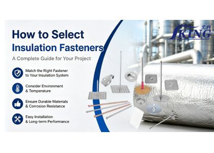 How to Select insulation fasteners: A Comprehensive Guide to duct insulation pins & foam board insulation pins