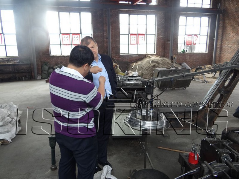 Turkey client talking with sales director