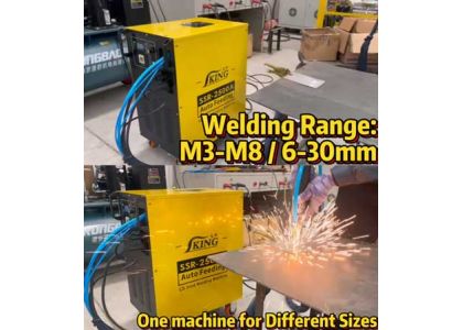 New design - automatic stud feed capacitor welder, massive time saver!!!!